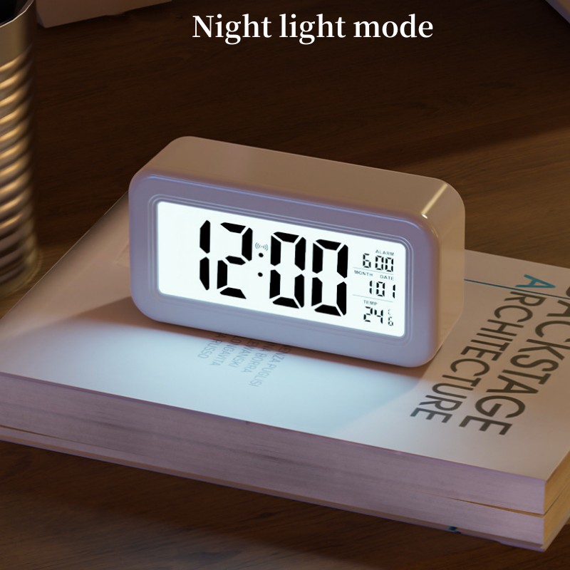 Modern Electronics Gadgets - Sveglia Digitale a Batteria con Temperatura,