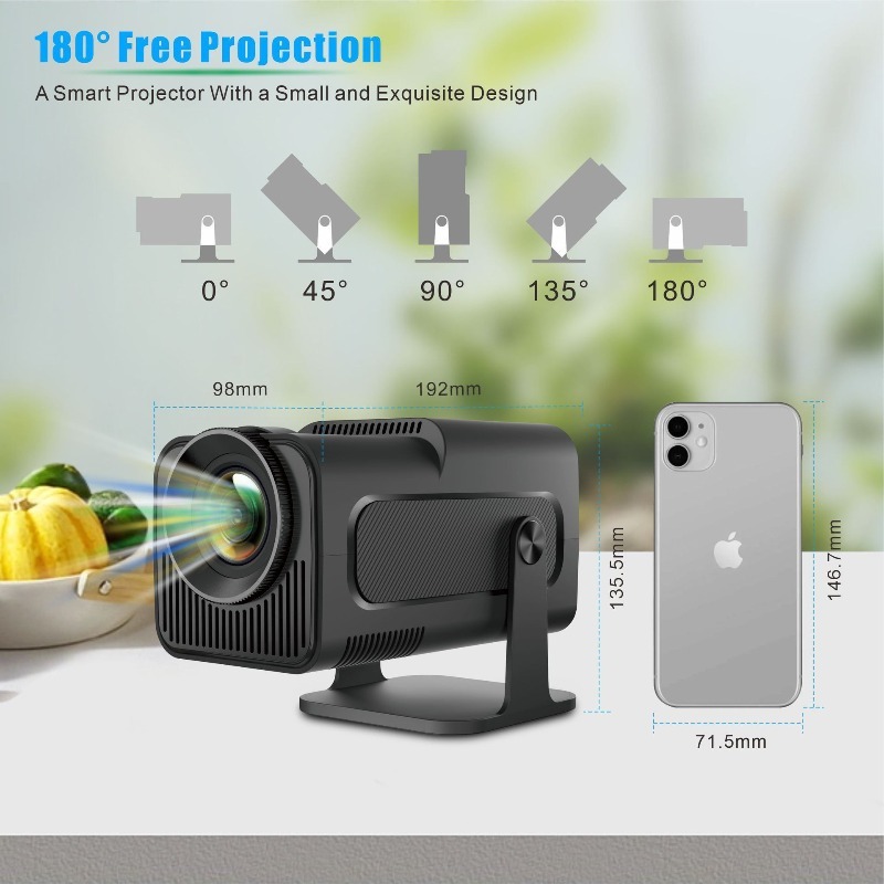 Mini Projector Portable - Proiettore Portatile Originale HY320mini Mini Home