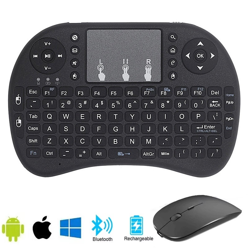 Mini Projector Portable - Mini tastiera Bluetooth inglese, tastiera wireless