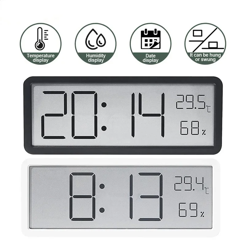 Modern Electronics Gadgets - Schermo LCD Orologio da parete digitale