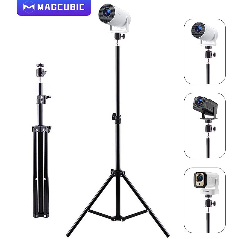 Mini Projector Portable - Staffa portatile universale estensibile Magcubic per