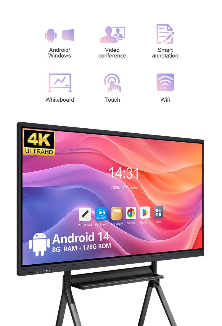 Smart Pen Digital - Monitor LCD Interattivo 4K da 65