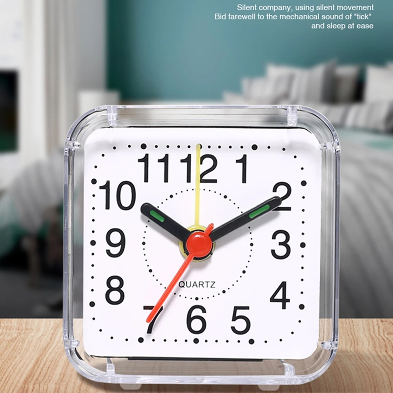Modern Electronics Gadgets - Orologio da Tavolo Quadrato con Sveglia,