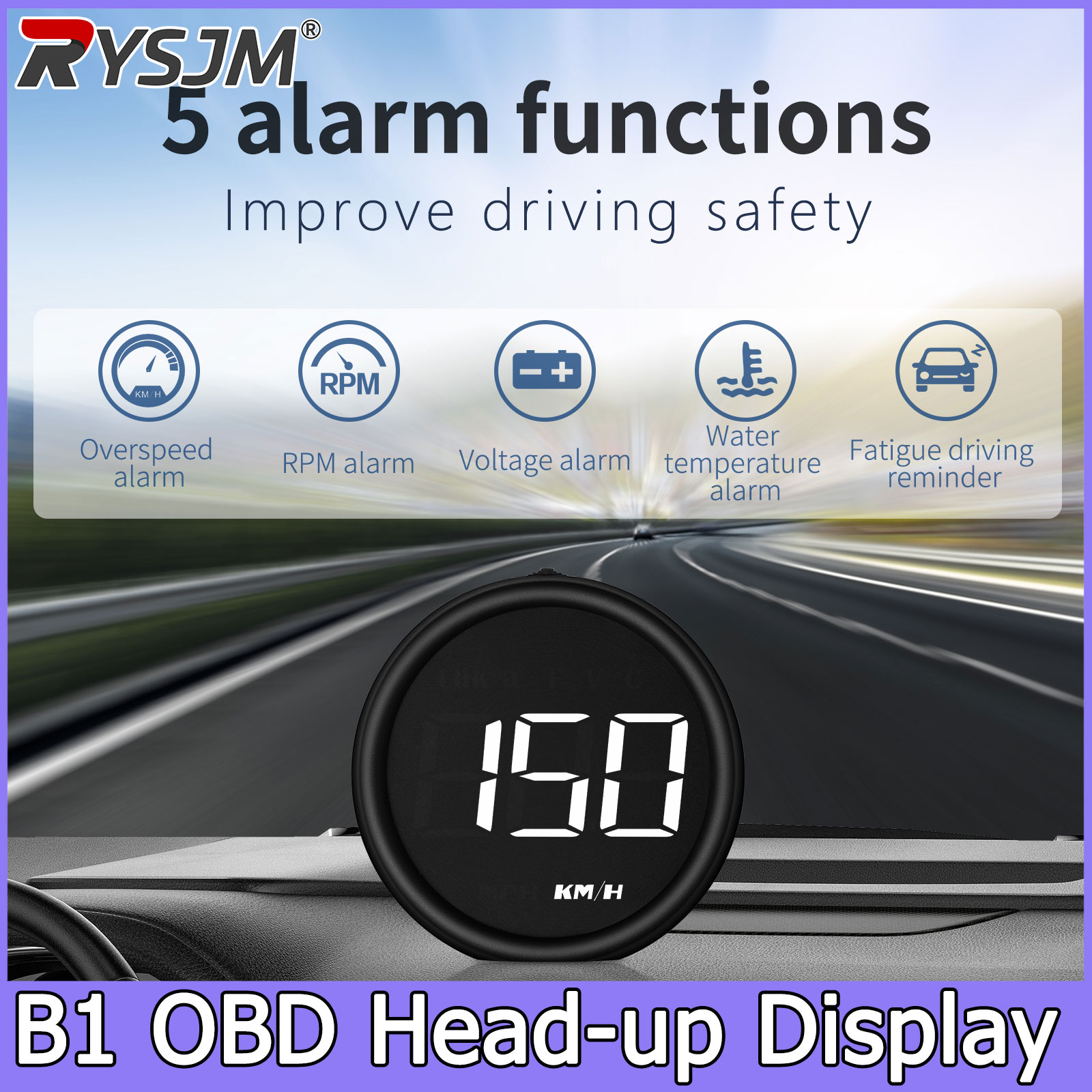 Electronics Gadgets For Car - Tachimetro Auto B1 OBD2, Computer di