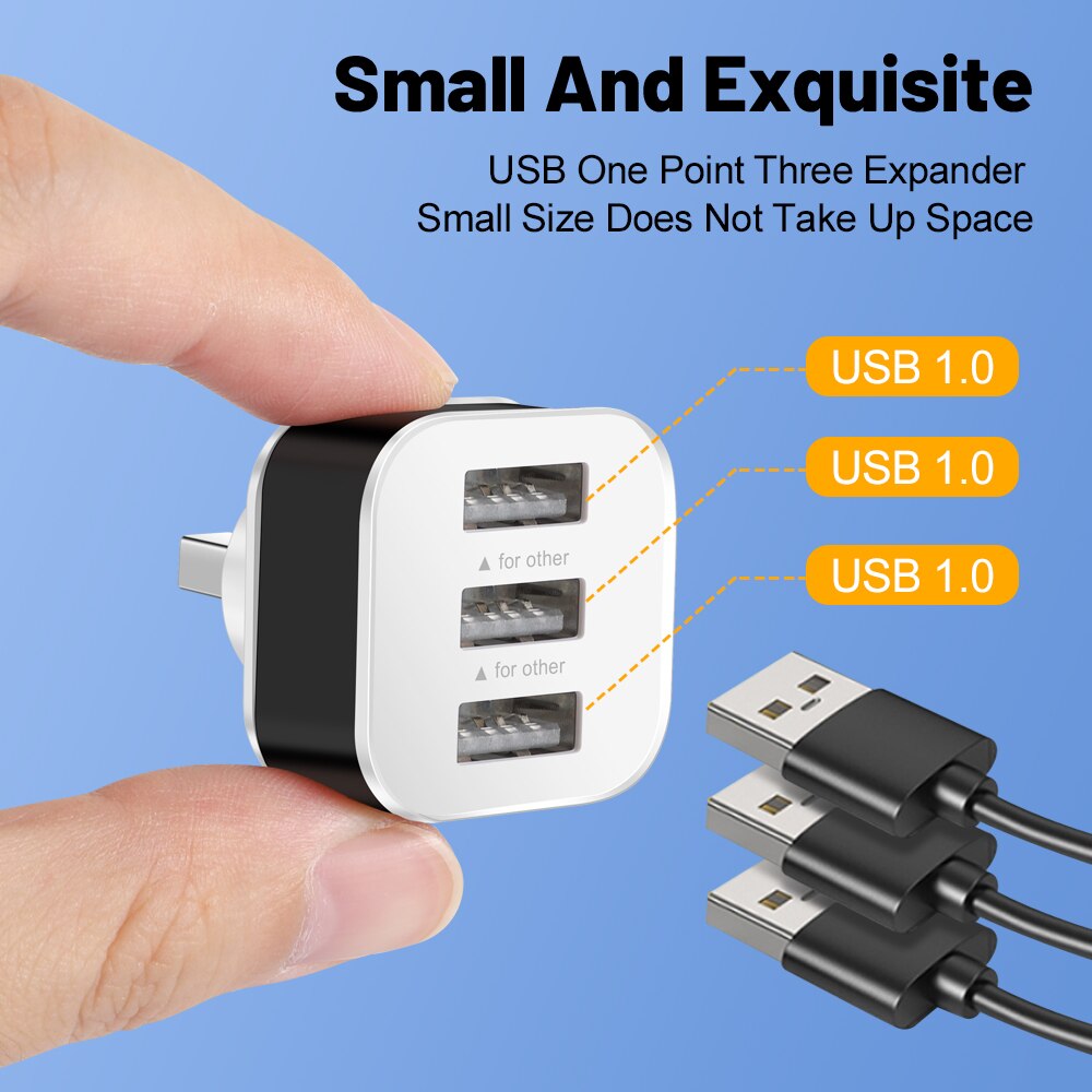 Adattatore USB a 3 Porte, USB  - Electronics Gadgets For Car recensione e prezzo