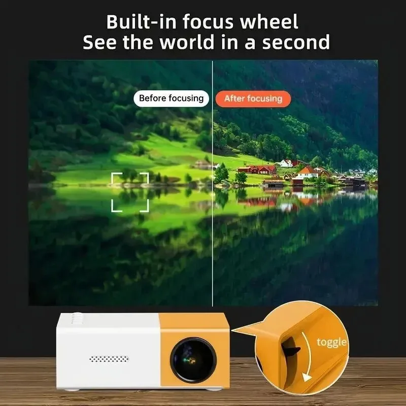 Proiettore TV Portatile 110V-2 - Mini Projector Portable recensione e prezzo