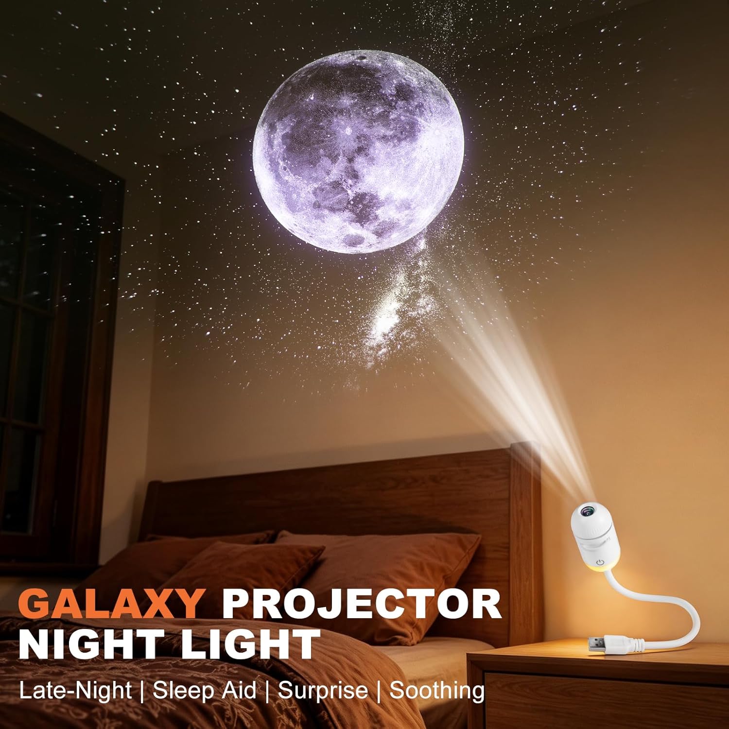 Proiettore Galassia 2-in-1 con - Mini Projector Portable recensione e prezzo